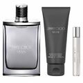 Coffret Jimmy Choo Man Kit - Perfume Masculino EDT + Travel Size + Sabonete Liquido Kit